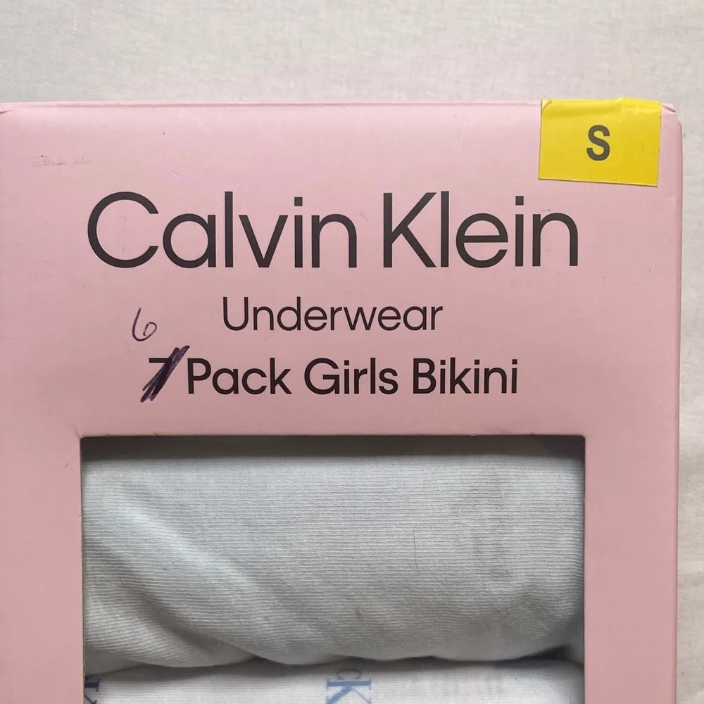 Calvin Klein‎ Girls Bikini Underwear Set - 6 Pack
